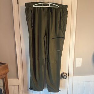 Olive Track Pants for Women